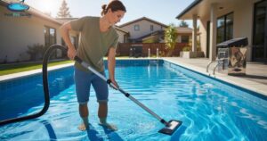 How to vacuum a pool