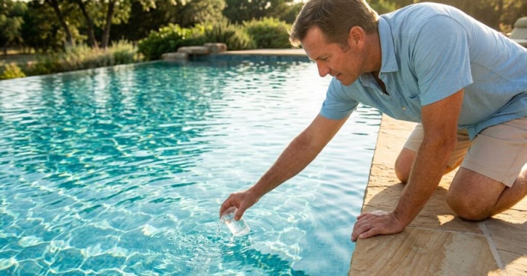 collecting-pool-water-sample-correct-mid-pool
