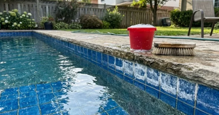 Clean Pool Tile With Muriatic Acid: The Safe Way to Remove Stubborn Calcium