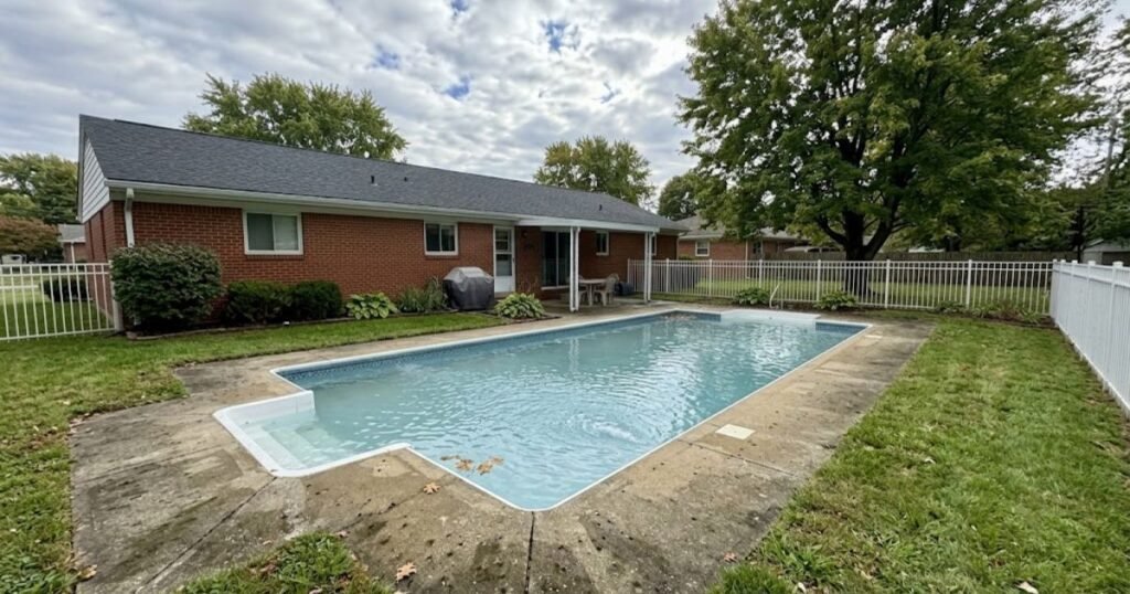 Residential swimming pool slightly cloudy after phosphate remover treatment