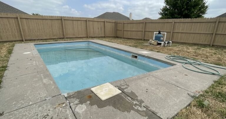 Pool water level dropped 2 inches below the coping line on a residential in-ground concrete pool